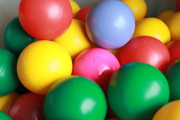 colored balls