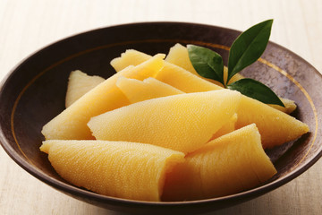 かずのこ　Seasoned herring roe Japanese food