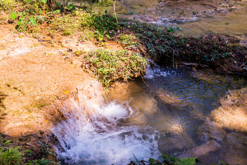 Water flowing in Doi Phu Nang national park