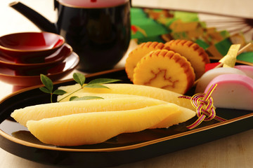 おせち料理　Japanese New Year dishes