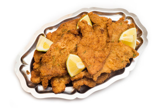 Vassoio di cotolette di manzo