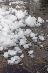 Snow melt