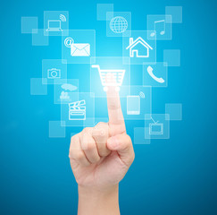  pressing modern social buttons