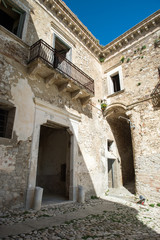 Fototapeta na wymiar Old city Craco in Basilicata