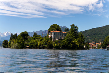 Fototapeta na wymiar borromäische Insel, Lago Maggiore