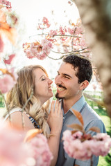 Laughing young couple