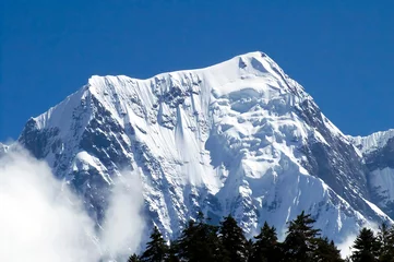 Photo sur Plexiglas Dhaulagiri Vue du Dhaulagiri, Népal
