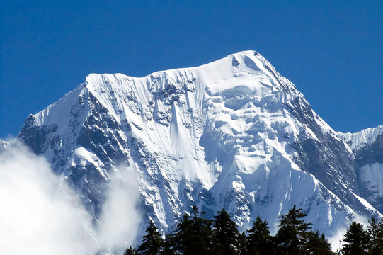 View Of Dhaulagiri, Nepal