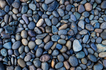 Stone background, blue filter effect
