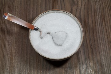 Xylitol from birch sugar - substitute white sugar - produkt used in the food industry - alternative 
