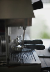 Espresso machine with steam