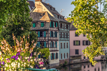 Fototapeta na wymiar Petite France, Strasbourg, France