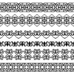 Set of borders