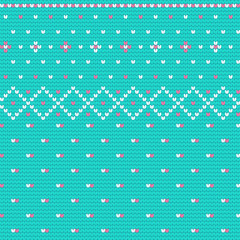 Traditional knitting pattern for Ugly Sweater