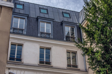 Immeuble Paris cour intérieure