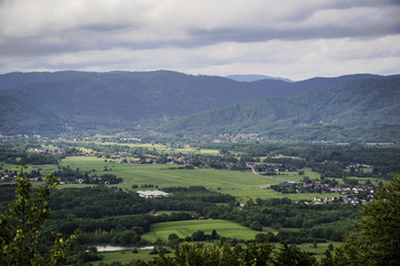 Vue sur les Vosges et le territoire de Belfort 2