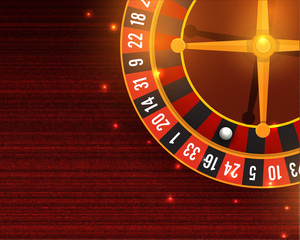 Shiny Casino Roulette Wheel.