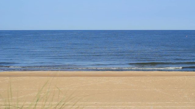 Sea Water Waves And Sandy Beach 7