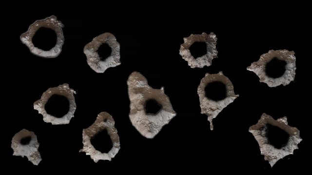 Multiple Bullet Holes 5
