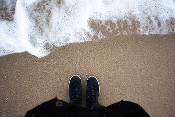 walk along the beach