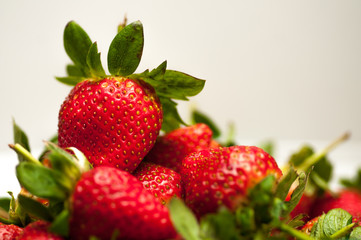 strawberry closeup