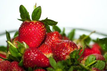 strawberry closeup