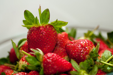 strawberry closeup