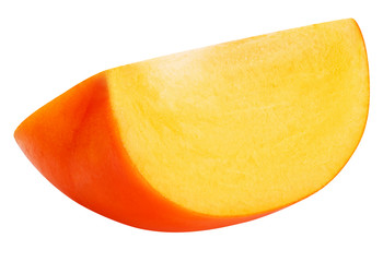 Persimmon cut slice
