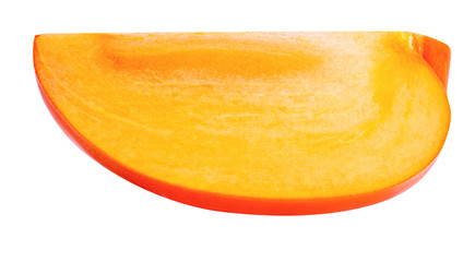 Persimmon cut slice