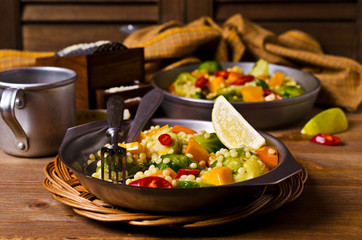 Pasta with vegetables
