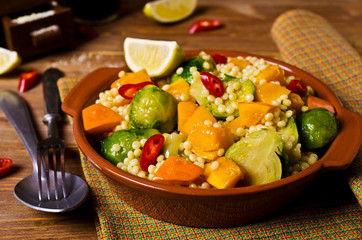 Pasta with vegetables