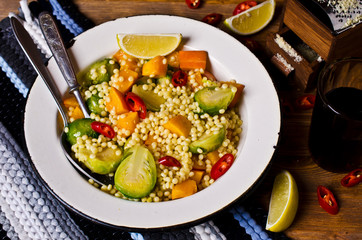 Pasta with vegetables