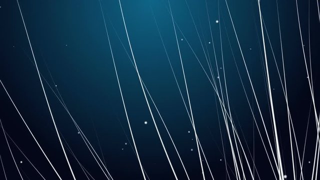 Abstract Rotating Particles And Lines
