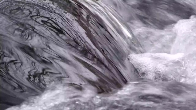 Bach, Wasserfall, Str&ouml;mung, 4K