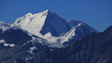 Distant view of mount Putah Hiunchuli