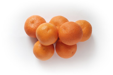Orange isolated on white