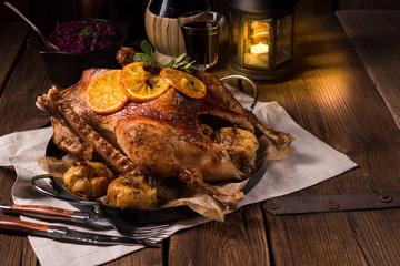 Crispy Roast goose