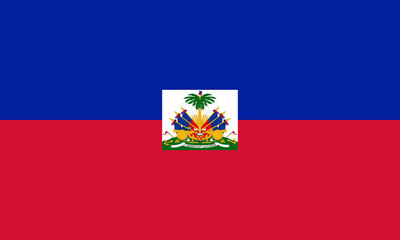 Obraz premium Flag of Haiti