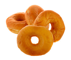 Donuts isolated on a white background