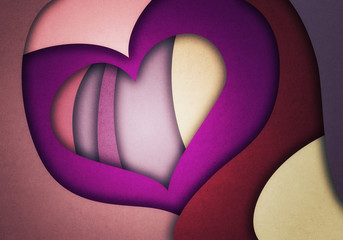 abstract heart , valentine's day - romantic background ( love , valentine )