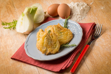 fried fennel, vegetarian appetizer
