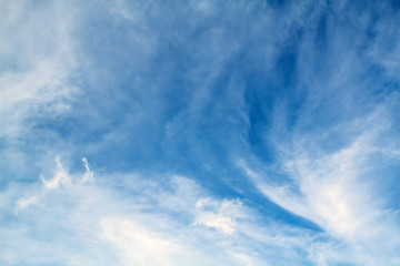Blue sky background
