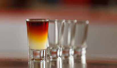 Cocktails, colours
