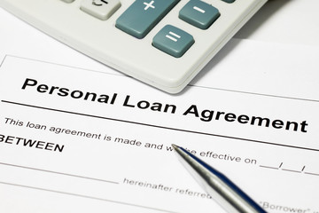 Personal loan agreement