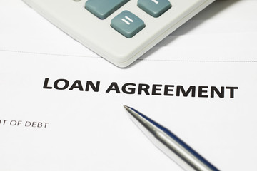 Loan agreement document