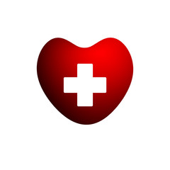 Heart medical logo