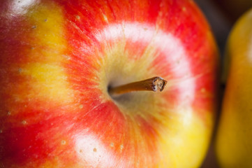 Apples on the table, яблоки на столе