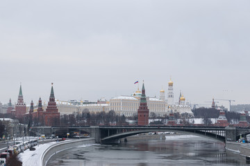 Obraz premium View of Moscow Kremlin - Russia