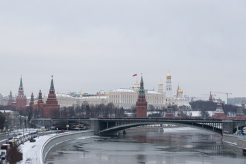 Obraz premium View of Moscow Kremlin - Russia