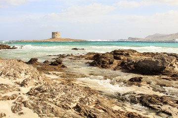 Stintino, il mare più bello della Sardegna.acqua blu cielo azzurro e tanto sole 

